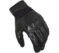 Macna Rime Gants de moto perforés, noir, taille M pour homme
