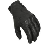 Macna Rouge gants de moto perforés pour femmes, noir, taille XL