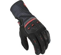 Macna Shellar Gants de moto perforés, noir-rouge, taille XL pour homme