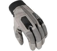 Macna Sperrow Gants de moto perforés, Gris/Noir, Taille XL