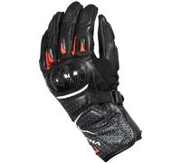 Macna Street R Junior Gants de moto pour enfants, Noir/Blanc/Rouge, Taille L