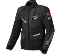 Macna Synchrone, veste textile imperméable 4XL Noir Noir