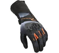 Macna Tanamax Gants de moto, noir-gris-orange, taille 2XL pour homme