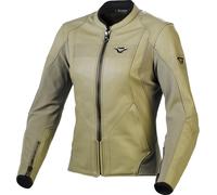 MACNA TEQUILLA blouson cuir femme vert olive 40