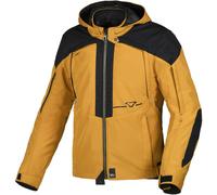 Macna Territor veste textile de moto imperméable, beige, taille M pour homme