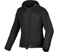 Macna Territor Veste textile de moto imperméable pour dames, noir, Taille XL