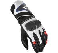 Macna Thandor Gants de moto, noir-blanc-rouge, taille L pour homme