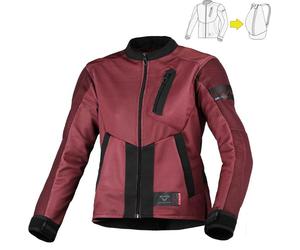 MACNA TORIDA Damentextiljacke bordeaux-schwarz M