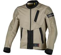 Macna Torido Blouson textile de moto, noir-beige, taille 2XL pour homme