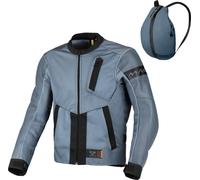 Macna Torido Blouson textile de moto, noir/gris, Taille XL