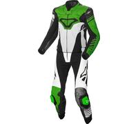 MACNA TRACKTIX Combinaison cuir 2 pièces blanc-noir-vert 52