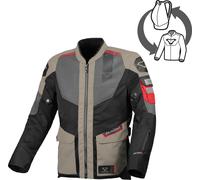 Macna Travelair Veste textile moto, taupe, Taille 2XL