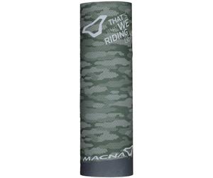 Macna Tube Cache-cou, Vert/Gris, Taille unique