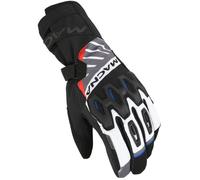 Macna Tyrian RTX Gants de moto imperméables, Noir/Blanc/Gris, Taille 2XL
