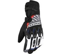 Macna Tyrian RTX, gants imperméables XXL Gris Clair/Noir/Rouge Gris Clair/Noir/Rouge