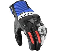 Macna Ultraxx 2.0 Gants de moto, noir/bleu/rouge, Taille 2XL
