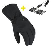 Macna Unite 2.0 RTX Kit de gants de moto imperméables à l’eau chauffants, noir, Taille XL