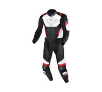 MACNA VARSHALL 2-Teiler Lederkombi schwarz-weiss-rot 54