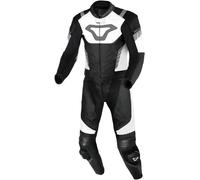 MACNA VARSHALL Costume en cuir 2 pièces noir-blanc 54