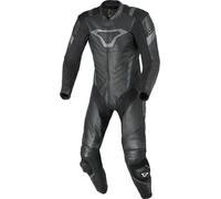 Macna Combinaison moto en cuir Varshall 1 pièce perforée Noir/Gris Taille 56 Homme