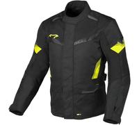 Macna Vaulture, veste textile imperméable M Noir/Jaune Néon Noir/Jaune Néon