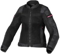 Macna Velotura Camo Veste textile de moto pour dames, noir/camouflage, Taille S
