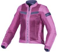 Macna Velotura Veste textile de moto pour femmes, rouge, taille S