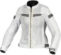 Macna Veste textile de moto Velotura pour femme gris taille L