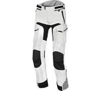 Macna Versyle Pantalon textile de moto imperméable, Gris clair/Noir, Taille XL