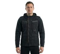 Macna Veste textile de moto Combat Noir Taille S Homme
