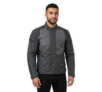 Macna Dromico veste textile de moto imperméable, Gris foncé, Taille XXL