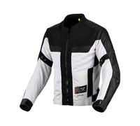 Macna Veste textile Empire 2.0 imperméable Femme XL Gris clair/Noir