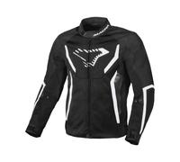 Macna Grisco Veste textile de moto, noir-blanc, taille S pour homme