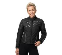 Macna Tazar 2.0 Veste textile moto pour femmes imperméable, noir, Taille XS