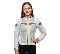 Macna Veste moto textile Velotura Gris Femme Taille XS