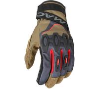 Macna Zairon, gants XXL Beige/Noir/Rouge Beige/Noir/Rouge