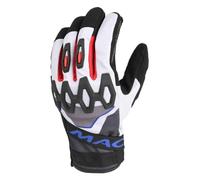 MACNA ZAIRONA Handschuh taupe-schwarz-rot S