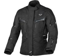 Macna Zastra Solid veste textile de moto pour dames imperméable à l’eau, noir, taille L pour femmes