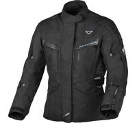 Macna Zastra Solid veste textile de moto pour dames imperméable à l’eau, noir, taille XL pour femmes