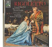 MacNEIL, Cornell / GRIST, Reri / GEDDA, Nicolai /ORCHESTRA e CORO del TEATRO dell' OPERA di ROMA / MOLINARI-PRADELLI, Francesco - Rigoletto / 1C 153-00 101 S/03