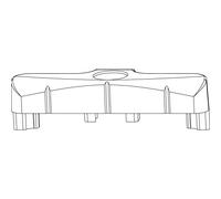 MACO 34780 Standard PVC 12/20-13, INOUTIC (ex Thyss), Argent (34780) Grande taille