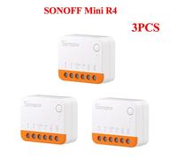 Macoff-Mini R4 Extreme Wifi Smart Switch,Joli,Poignées,Mode Citations,Externe,Contrôle Marche-Arrêt,Fonctionne avec eWelink Alexa - Type sonoff minir4 3PCS