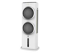 MACOM Enjoy & Relax 988 Power Double Wind Puissant Refroidisseur d'air évaporatif avec Double Ventilateur, Blanc, Débit d'air: 28,6 m3/Minute