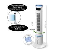 Macom Enjoy & Relax Breeze Tower Plus Refroidisseur d'air évaporatif portable