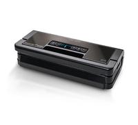 MACOM, Forever Fresh VAC8090 Machine à emballer sous vide professionnelle, double pompe d'aspiration, 2 barres de soudure et porte-rouleau intégré, structure en acier bruni avec écran LCD