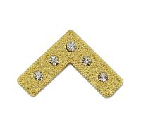 maçonnique Exchange Master carré avec Strass Franc-maçon Épinglette