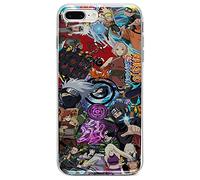 MACOQUEPERSO Coque Compatible iPhone SE 2020 Personnages Kakashi Sasuke Manga | Housse Silicone antichocs