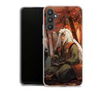 MACOQUEPERSO Coque en Silicone Compatible avec Samsung Galaxy A27 5G, Motif Jiraiya Naruto Manga Animé