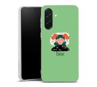 MACOQUEPERSO Coque en Silicone Compatible avec Samsung Galaxy A27 5G, Motif Signe Astrologique Bélier