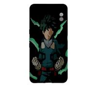 MACOQUEPERSO Coque pour Google Pixel 8 Pro Manga Deku One for All - Silicone Souple Noir - Impression HD fabriquée en France